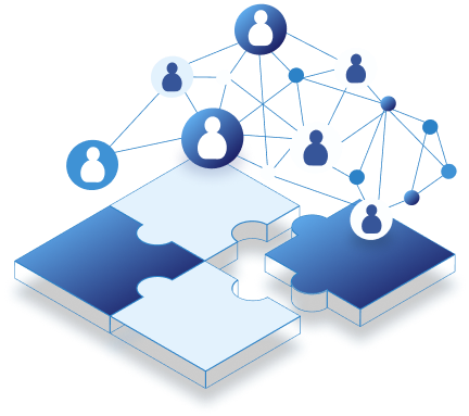 Unsere Partner-Network Mobile Illustration